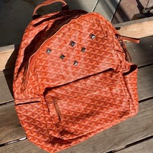 Goyard style backpack